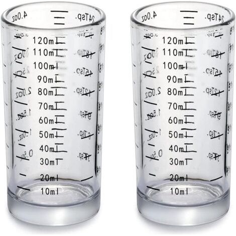 Zwei Messbecher aus Glas, Kaffeetasse, Kaffeebrühbecher, Messbecher aus Glas (1/5)