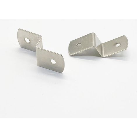 Fixations pour meubles et décoration, équerres d'angle en Z, accessoires pour cadres photo, plaques de pression pour panneaux arrière, quincaillerie pour portes et fenêtres, fixations trapézoïdales