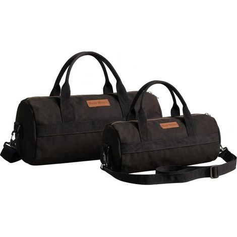 Sacs à Outils Multifonctions 2 pièces Trousse a Outils Vide Toile Sacoche Outils avec Fermeture Éclair Bandoulière Petite Pochette Outils 32 x 13 cm (1/4)