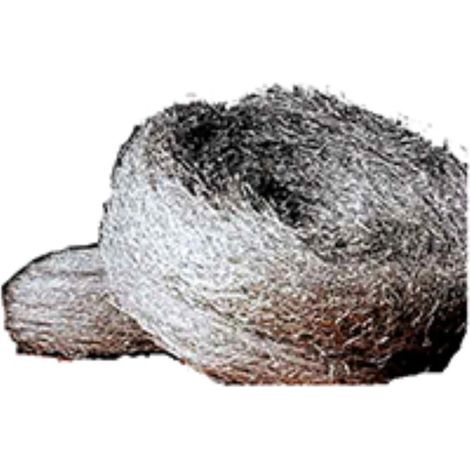 Laine d'acier fine et lisse n° 000, rouleau de 2,25 kg, tampon à récurer en aluminium 1007
