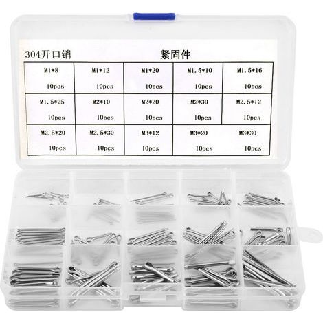 High Slotted Corner Clamps Stainless Steel Rust Pins for Office Machinery Furniture (1/5)