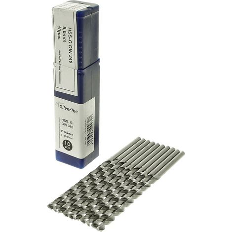 Foret HSS-G 5,0 mm pour acier