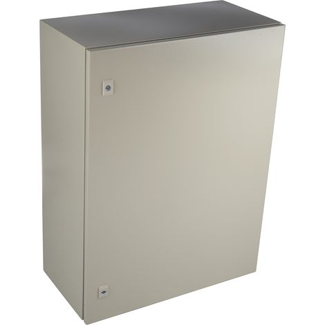 Coffret mural RS PRO en Acier RAL 7032 dim. ext. 800 x 600 x 300mm, IP66 ( Prix pour 1 ) (1/5)