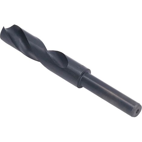 HSS-Spiralbohrer mit reduziertem Schaft, 18,5 mm, zum Bohren von Metall, Aluminium und Kupfer schwarzer HSS-Bohrer HSS-Bohrer für präzises Bohren (1/5)