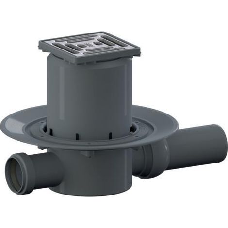 Dallmer Bodenablauf 42 SE Serie 10 DN 50, mit Zulauf DN 40 100x100mm (1/2)