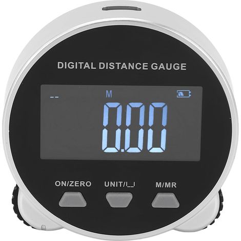 Règle à Rouleau Numérique, Jauge de Distance électronique Rechargeable avec écran LCD, Prend en charging 10 Ensembles de Stockage de Données, Plage de Mesure de 199,999 M (1/5)
