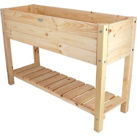 Jardinière carré de potager en bois surélevé