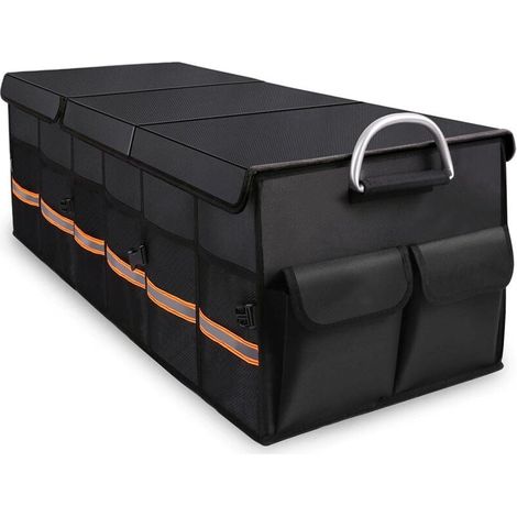 Rangement Coffre de Voiture, Organisateur de Coffre Auto, Organisateur Coffre Voiture, Organisateur Voiture Coffre Pliable, 8530CM (1/5)
