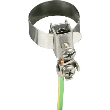 DEHN 540920 BRS 10.27 AQ2.5 10 V2A Fascetta per tubi di messa a terra 1 pz.