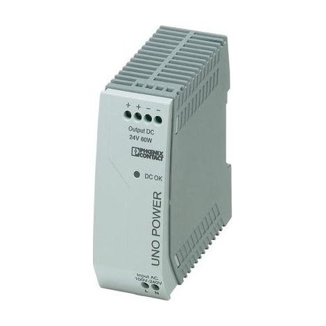 Phoenix Contact UNO PS 1AC 24DC 60W gris