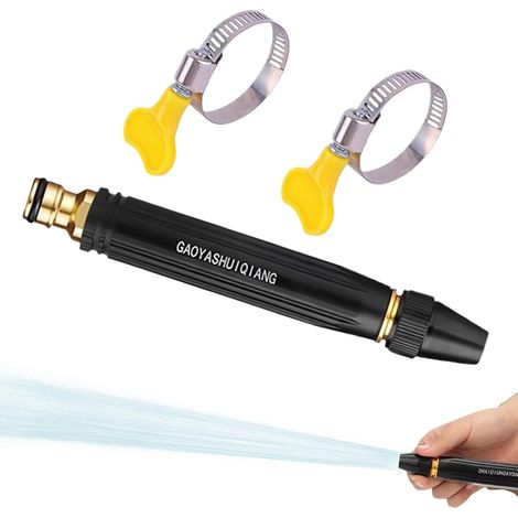 Haute Pression pour Tuyau Pulvérisateur pour Nettoyeur Haute Pression - Équipement de Nettoyage Robuste pour Clôture Patio Arrosage des Camping et Plein Air