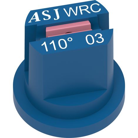 Ugello a ventaglio ad ampio spettro ceramico WRC 110° blu (1/5)