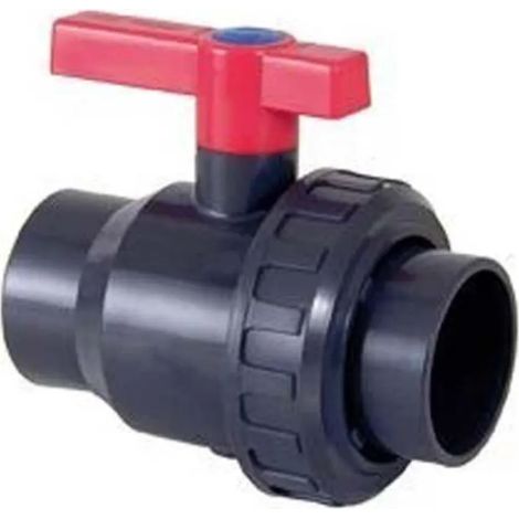Válvula de bola Astralpool uniblock diseño paso completo fácil instalación