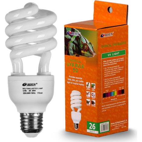 Bombilla UVB Resun Tropical 5.0 26W - Bombilla UVB (1/5)