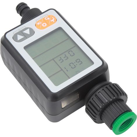 Automatischer Bewässerungstimer mit 7,6-cm-Display, Regensensor, Kindersicherung, für die landwirtschaftliche Bewässerung (1/5)