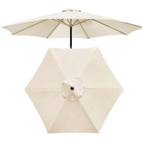 3m replacement patio umbrella cover + 6 ribs, UV protection and waterproof (1/5)