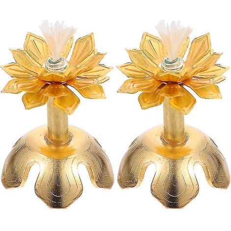 2 porte-mèches en forme de lotus (1/3)