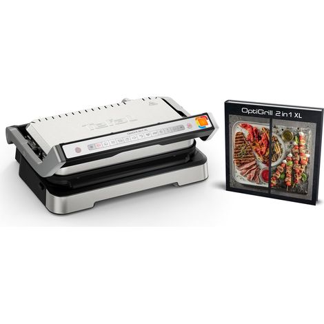 Barbecue Électrique Tefal OptiGrill XL 2 en 1 – 12 Programmes (1/3)