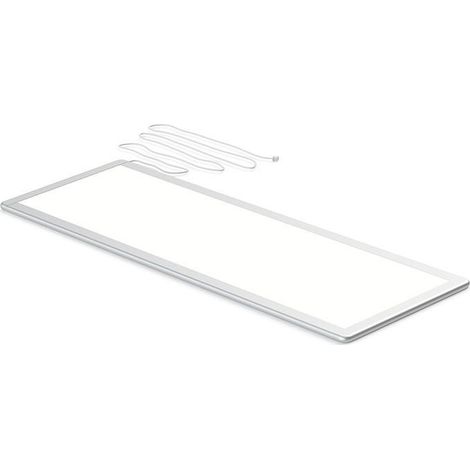 HERRAJES ALK lámpara aluminio 102 leds tempe 15w , · 1000 LUMENES.· Tipo de LED SMD 2835· Cuerpo fabricado en aluminio anodizado plata mate.· Pantalla difus (1/2)