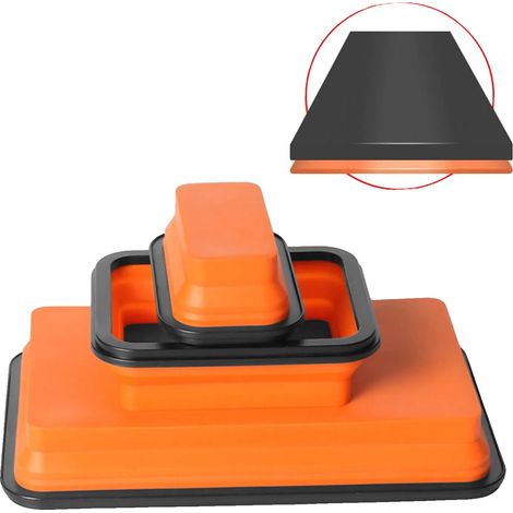 Ensemble de plateaux à pièces magnétiques, 3 tailles : 8,5 po, 10 po, 12 po, fort magnétisme, design pliable (1/5)