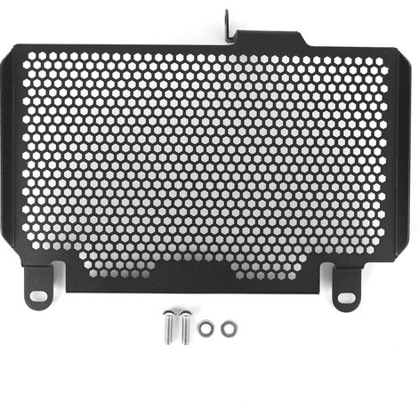 Couvercle de Protection de calandre de moto, Protection améliorée, protecteur en alliage d'aluminium pour NX400 NX500 2022 à 2024 noir. (1/4)