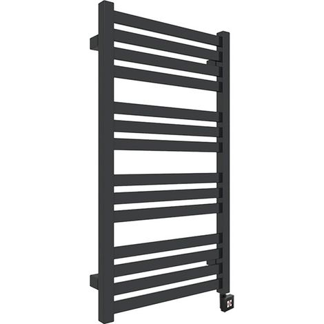 Scaldasalviette elettrico nero - (HxL) 1680x630mm - 1000 Watt - 1000 Watt - MAR1680-630E8N