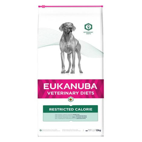 Alimento seco para perros Eukanuba Veterinary Diets con restricci贸n cal贸rica, 12 kg