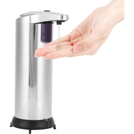 Infrarot-berührungsloser Handseifenspender, automatischer ABS-Lotionspender, 250-ml-Induktions-Handdesinfektionsmittelspender, für Küche, Badezimmer oder Hotel. (1/5)