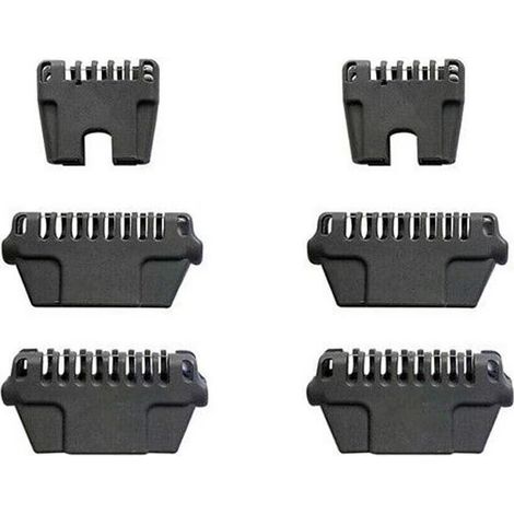 Embouts de rechange Thermicon pour épilateur NONO 8800 Mini Pro 3 et Pro 5 (4 larges et 2 étroits)-AquaForge (1/5)