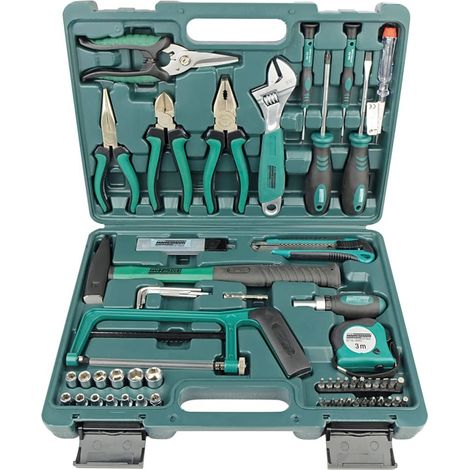 Brüder Mannesmann M29074 Kit utensili Tuttofare in valigia (1/2)