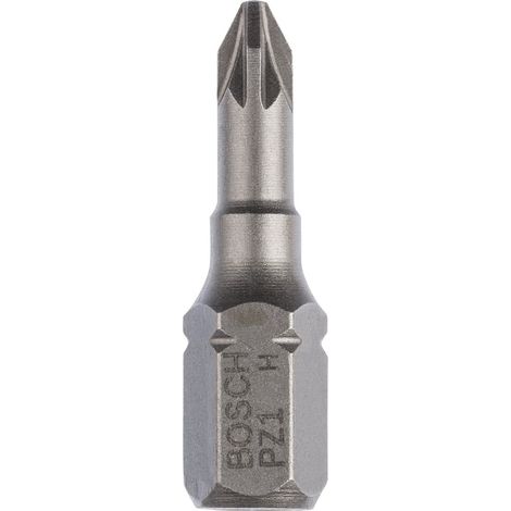 Embout de tournevis Extra-dur PZ 1, 25 mm, pack de 10