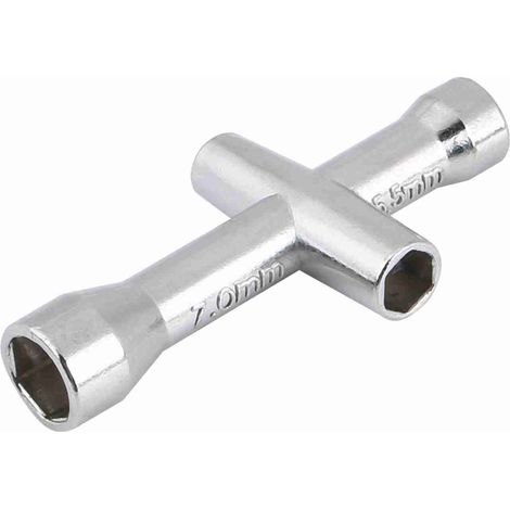 Manchon de clé en croix, clés pour modèles réduits de voitures, technologie plaquée pour M2 M3 M2.5 (1/5)