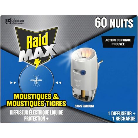 Max Recharge Diffuseur Électrique Liquide Sans Parfum 1 Recharge (1/5)