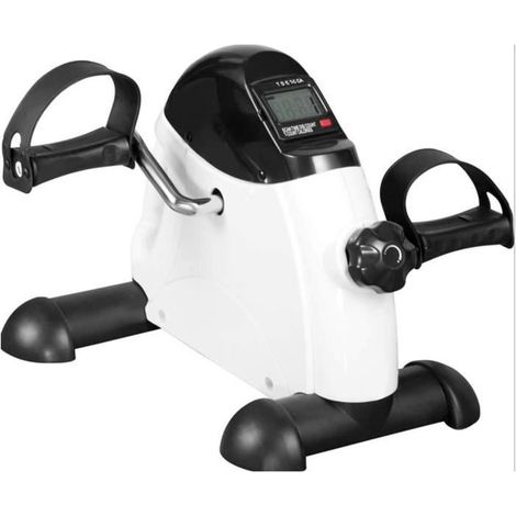 Vélo d'appartement - Mini-Vélo Pliable - Blanc - Léger - Pratique