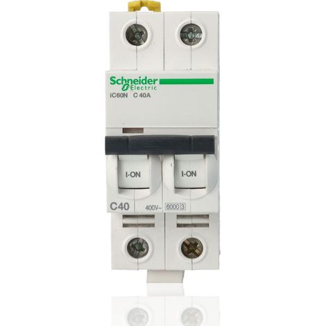 SCHNEIDER A9F79240 - Magnetotermico Acti9 iC60N 2P C 40A 6000A 10kA