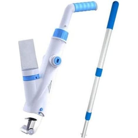 Robot Pulitore Aspiratore a Batteria Pulizia Piscina Fuori Terra Spa Senza Fili