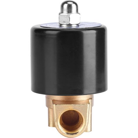 Magnetventil, normalerweise geschlossen, 220 V, DN10 3/8" für Wasser, Öl, Luft und Gas - Elektromagnetventil (1/5)