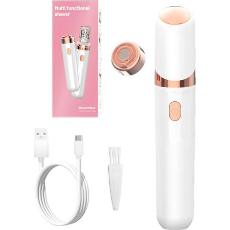 Outil d'épilation automatique efficace pour femme Design double tête pour une épilation rapide et douce sur différents épilateurs pour femmes (1/5)