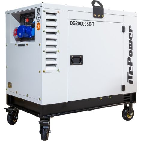 DG20000SE-T Generador Eléctrico Diésel 18,7kVA/14Kw (400V/230V) Full Power ITCPower (1/5)