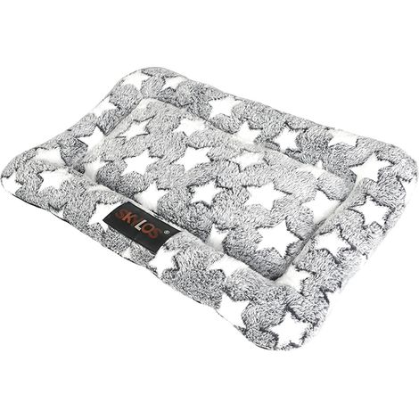 Skylos Dog Bed Pet Cat Cushion Crate Mat Arctic Fleece Extra Large Anti-slip