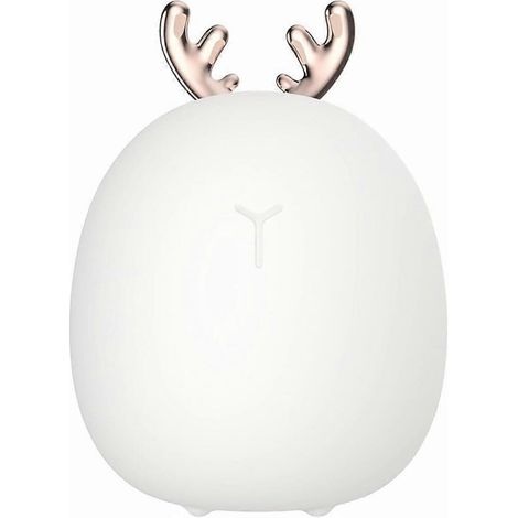 Filiyano – lampe de chevet pour – Veilleuse pour bébé, veilleuse pour enfant, veilleuse en bois, 3 niveaux de luminosité, veilleuse rechargeable en (1/5)