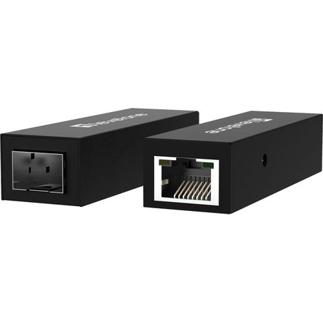 LevelOne GVT-1001 Conversor de medios RJ45 a SFP Gigabit ultradelgado alimentado por USB