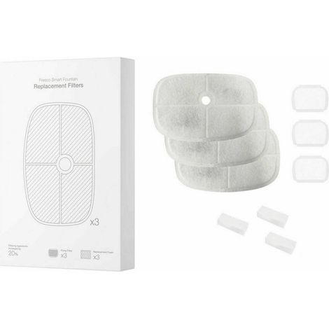 Filtres de rechange pour fontaine à eau intelligente Petoneer (3 pièces)