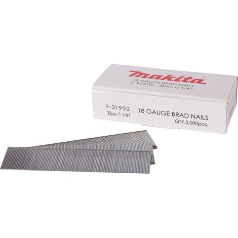 CHIODI MAKITA 18GA D.1,2 X 32mm, 5000 PEZZI - F-31902