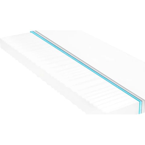 Luxe Matelas Ressorts 140x200 cm pour Adulte Enfant avec 7 zones Mousse PU 10 cm H2 H3 -VA37265 (1/5)