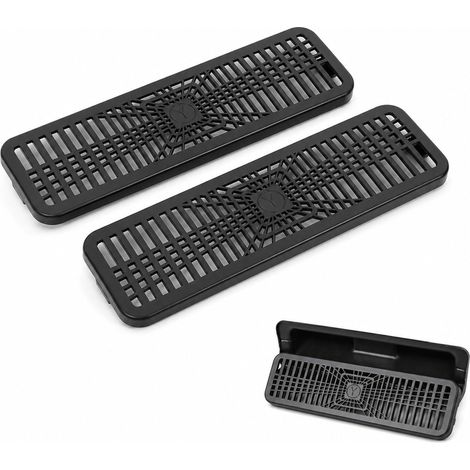 2-Piece Air Vent Cover for Tesla Model Y 2025-2027, Effective Protection Against Debris and Pet Hair, Quick Tool-Free Installation, Dimensions 195 mm x 60 mm (1/5)