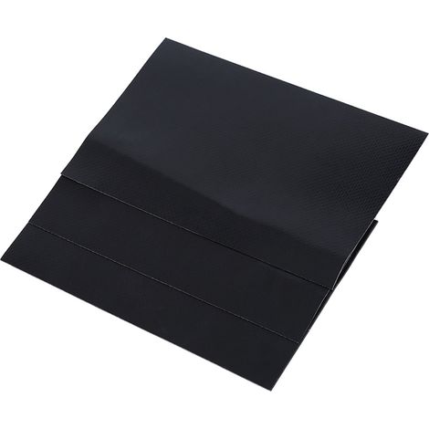 Kit de 3 patchs de réparation en PVC pour radeau gonflable, canoë ou kayak (noir) (1/5)