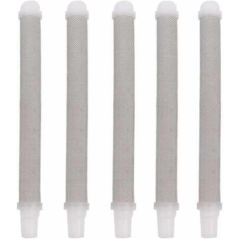 LaBlanc – 5 elementi filtranti per pistola a spruzzo airless da 60 maglie, accessori per ugelli per pistola a spruzzo airless Wagner