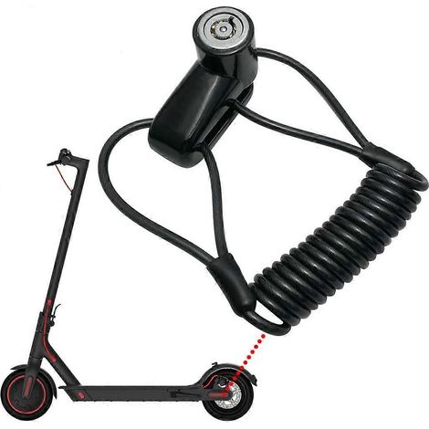 Antivol de frein à disque pour trottinette électrique Xiaomi, cadenas antivol pour roue Xiaomi M365 (1/5)