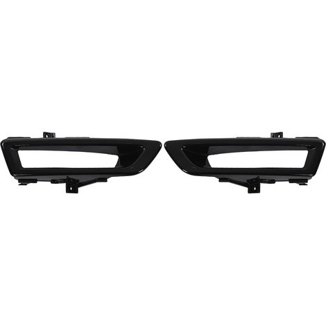 Couvercle de phare antibrouillard noir brillant pour pare-choc avant, garniture de remplacement LR061234 pour Land Rover Discovery Sport L550 2015 à 2019